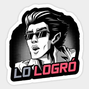 LO LOGRÓ Sticker